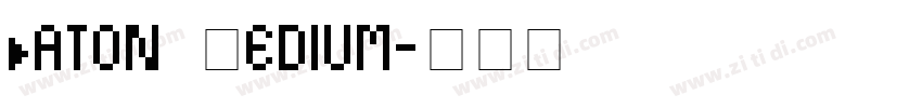 Baton Medium字体转换